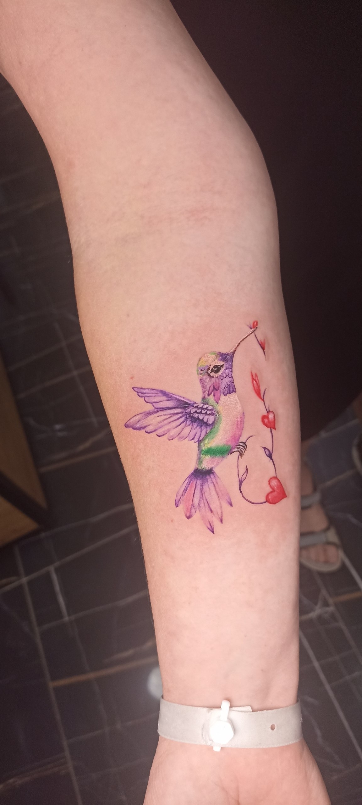 Realistic portrait tattoo