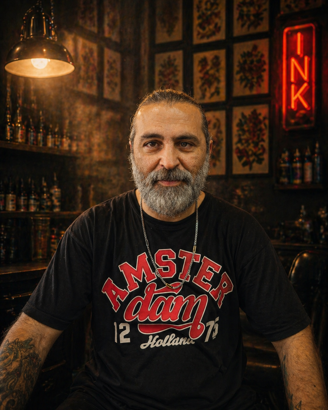 Volkan — Piercing - Color - Black & Grey